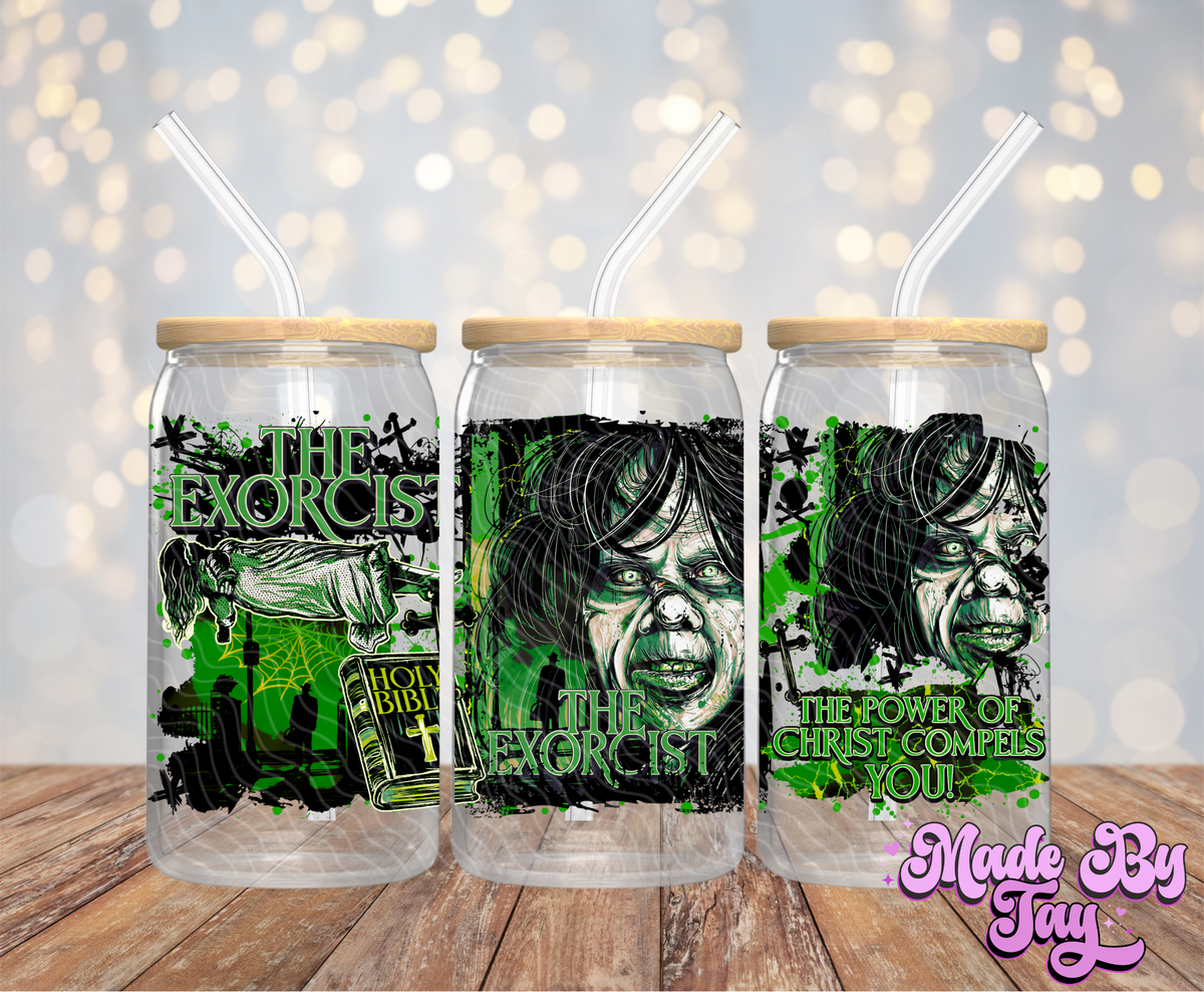 The Exc_rcist - 16OZ UV DTF Wrap