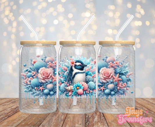 Penguin - 16OZ UV DTF Wrap