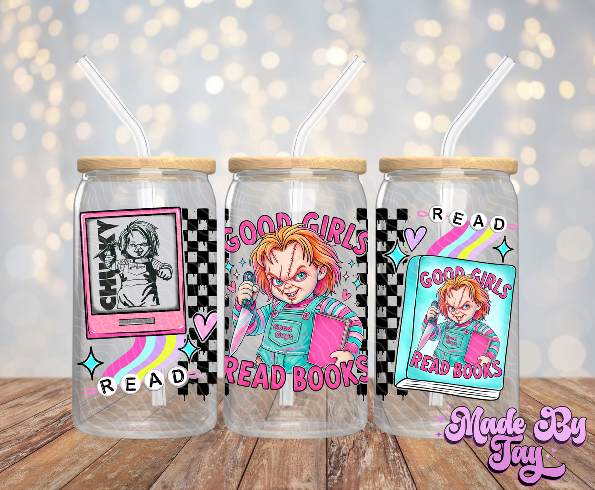 Good Girls Read Books - 16OZ UV DTF Wrap