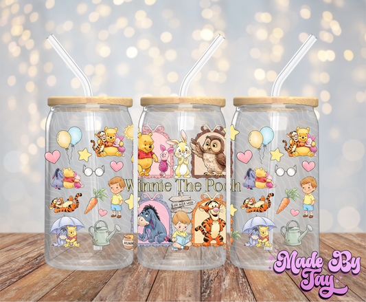 W_nnie & Friends - 16OZ UV DTF Wrap