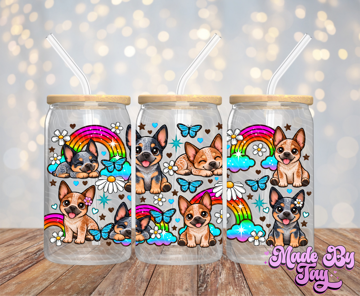 Cattle Dog - 16OZ UV DTF Wrap