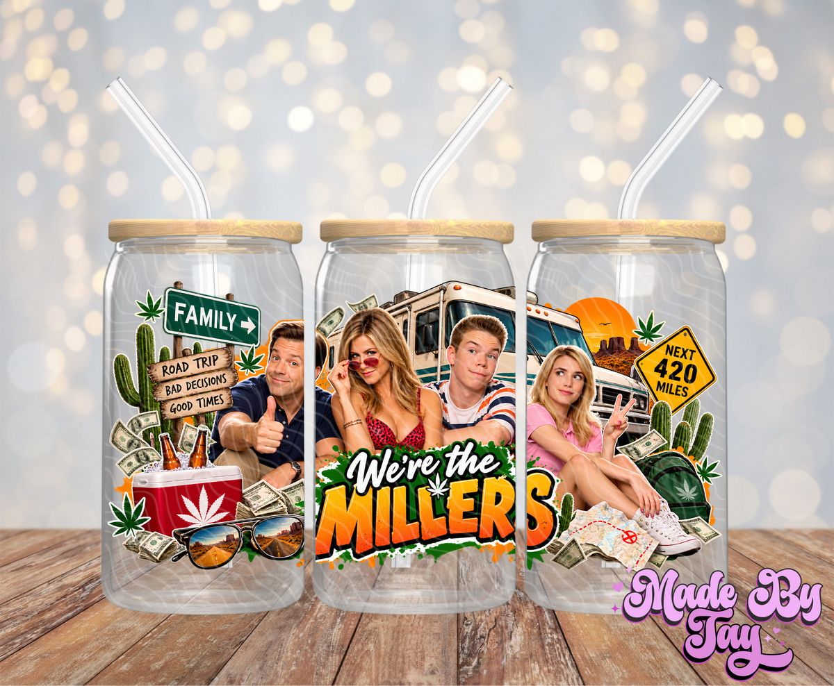 We're The M_llers - 16OZ UV DTF Wrap