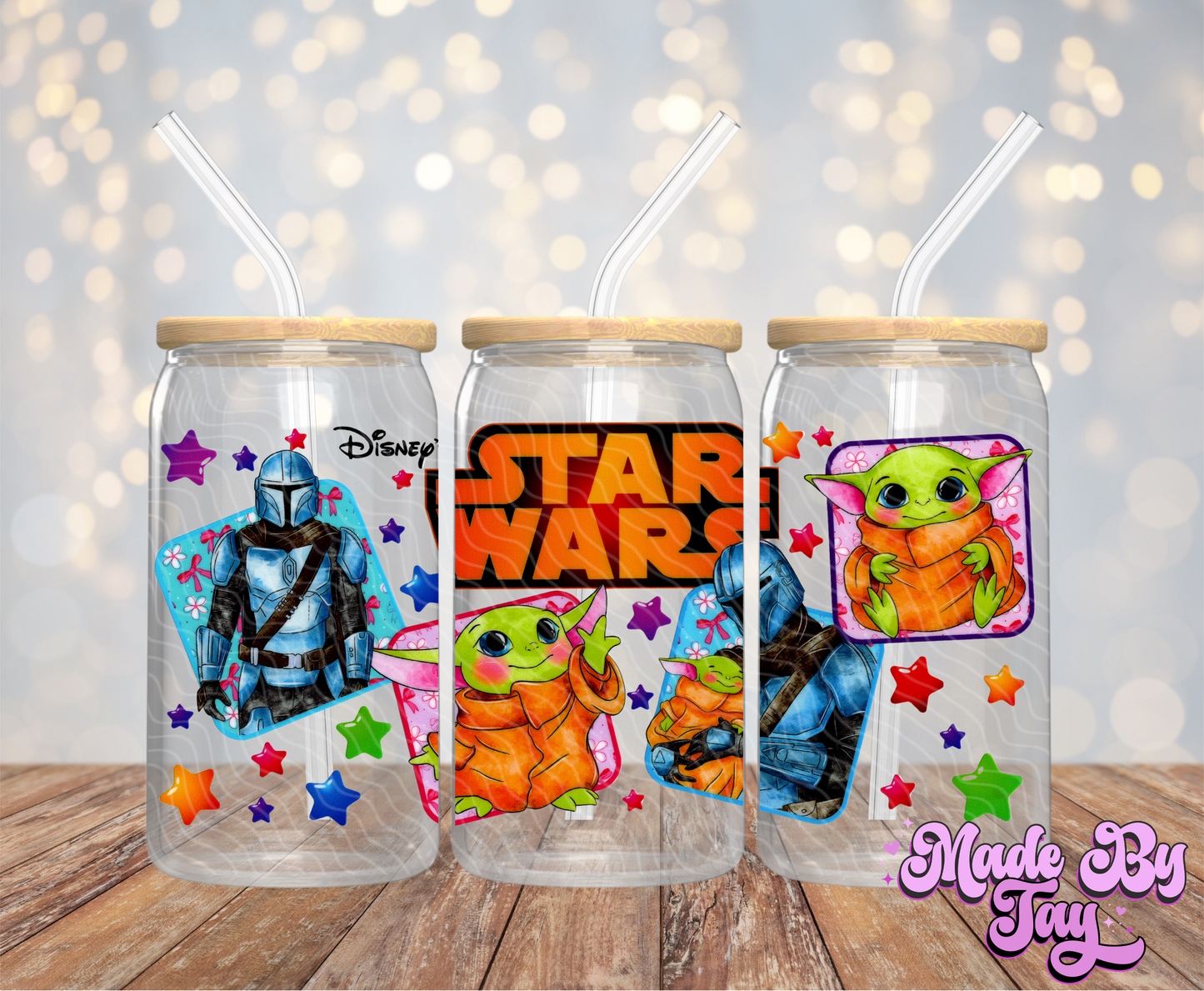 St_r W_rs - 16OZ UV DTF Wrap