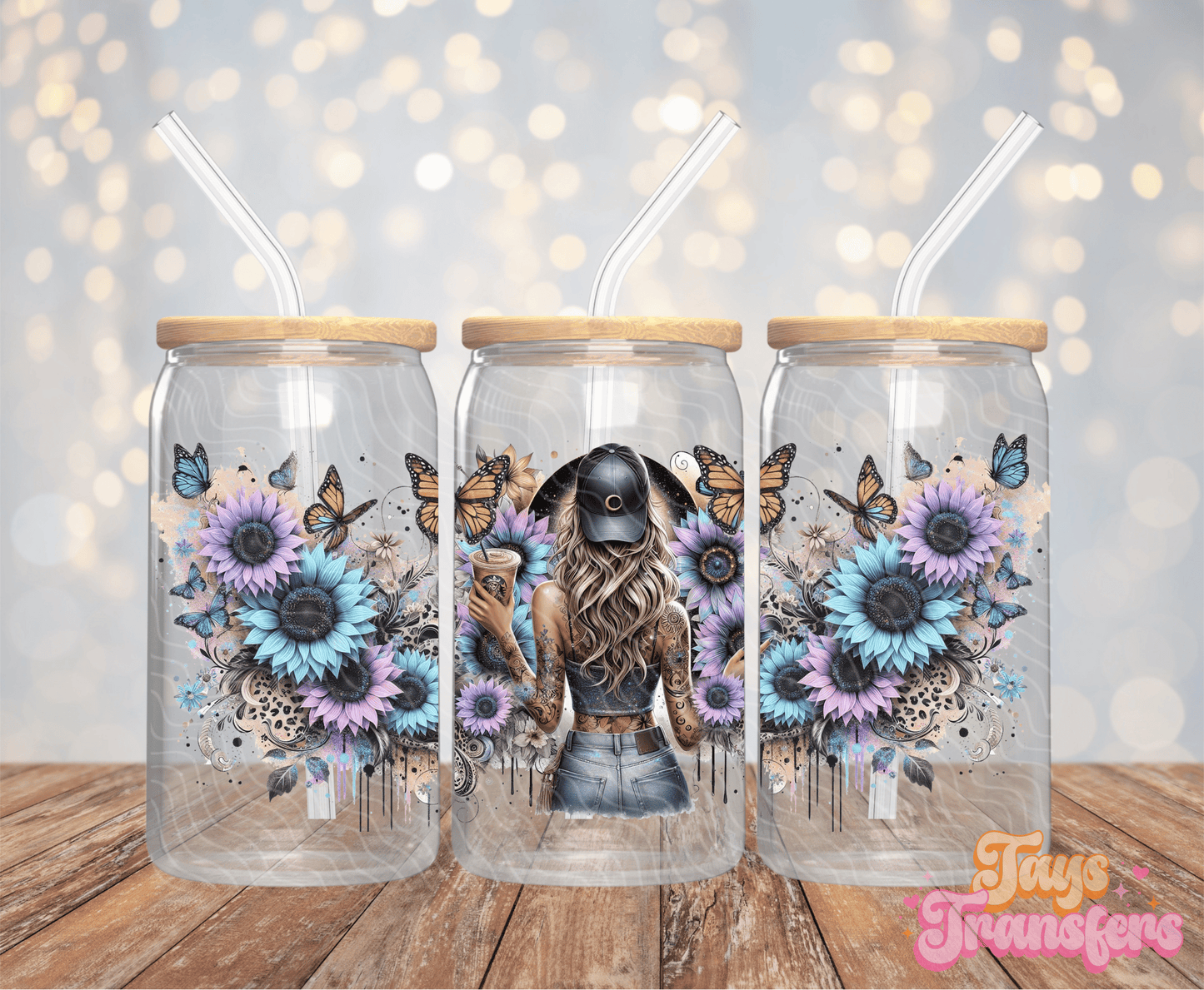 Girl - 16OZ UV DTF Wrap