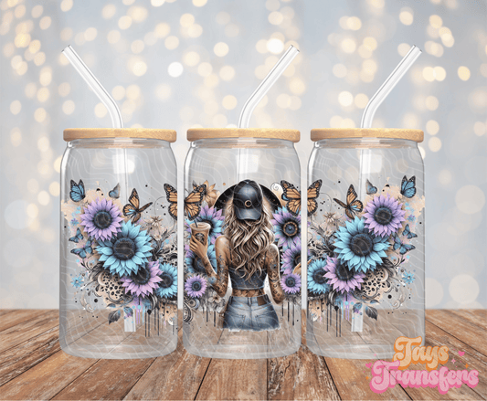 Girl - 16OZ UV DTF Wrap