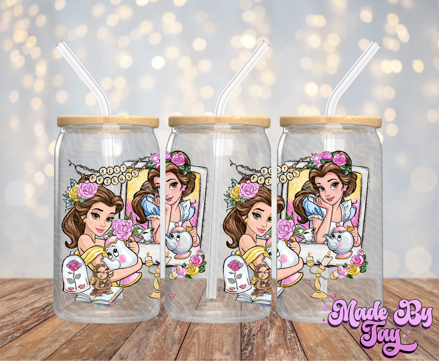 B_lle Bestie - 16OZ UV DTF Wrap