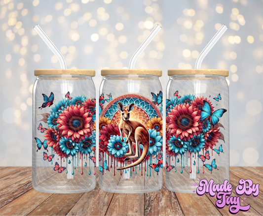 Kangaroo - 16OZ UV DTF Wrap