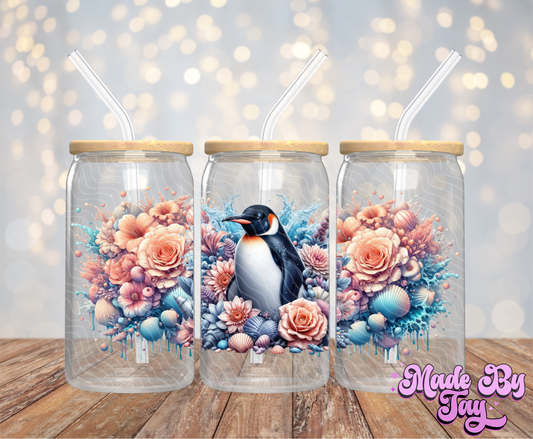 Penguin - 16OZ UV DTF Wrap