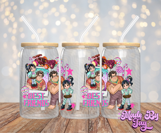 Wr_ck It R_lph Bestie - 16OZ UV DTF Wrap