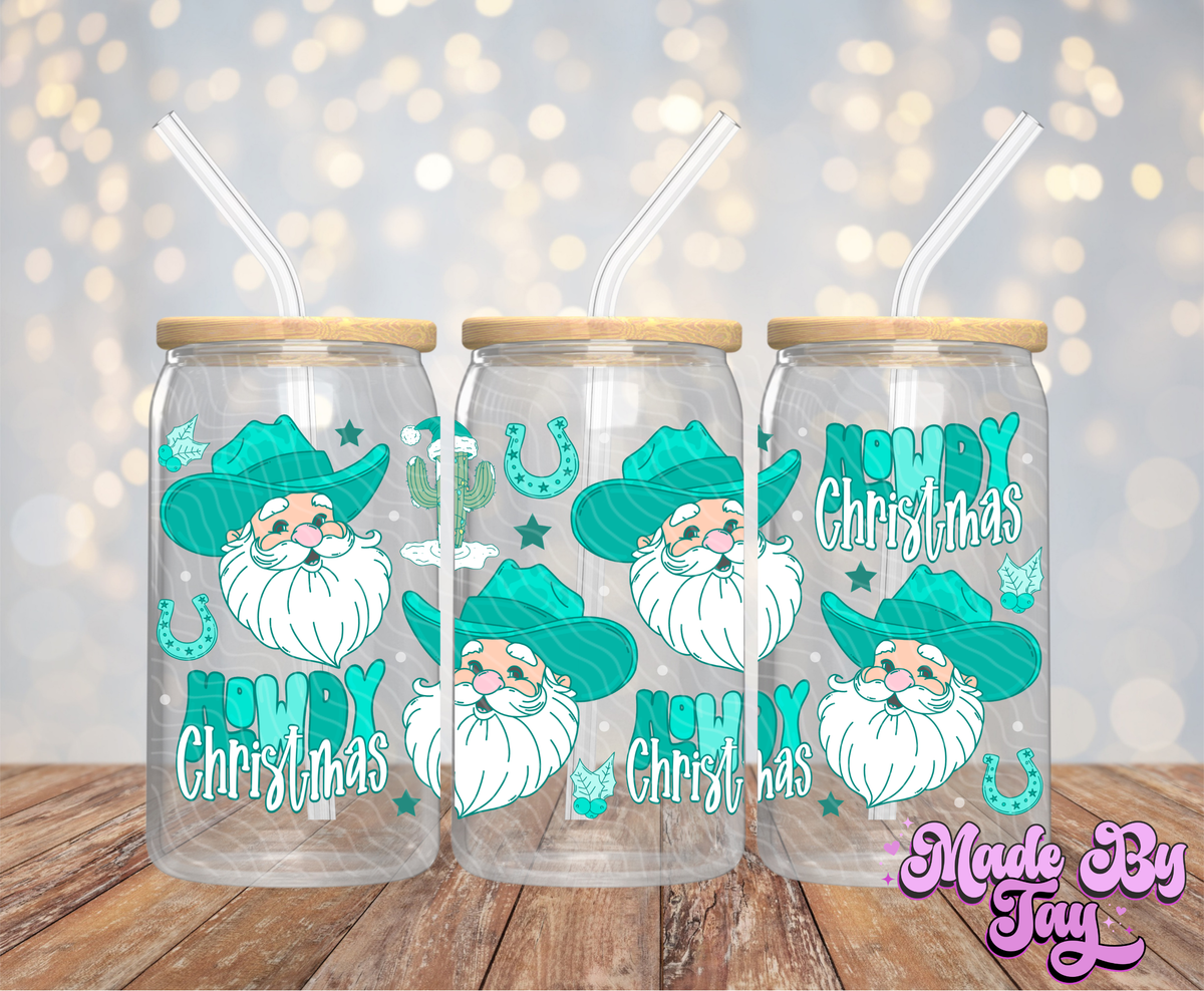 Howdy Christmas - 16OZ UV DTF Wrap