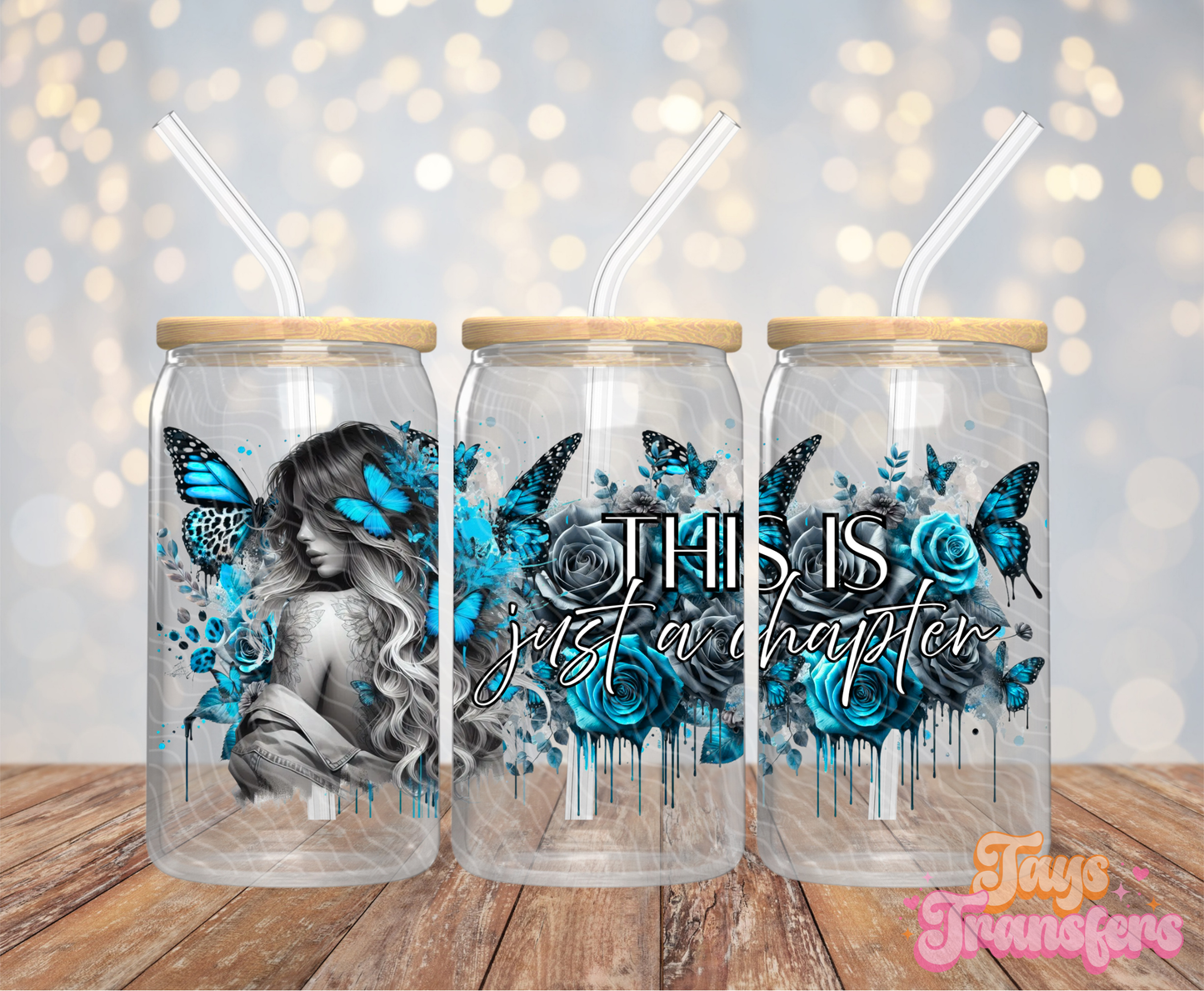 This Is Just A Chapter - 16OZ UV DTF Wrap