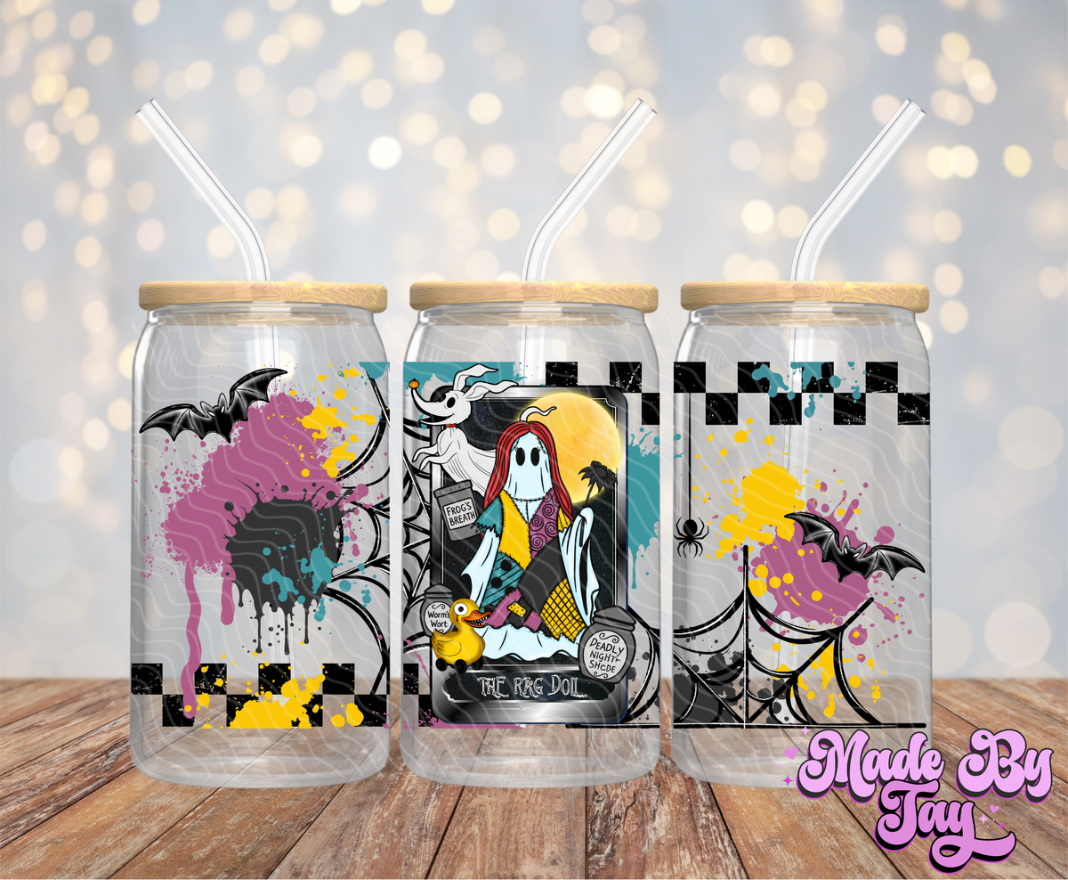 The Rag Doll - 16OZ UV DTF Wrap