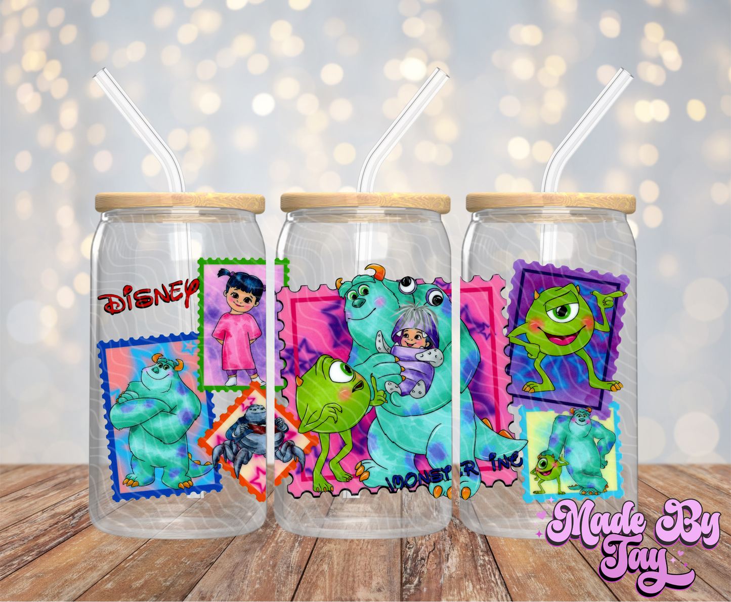 M_nsters _nc - 16OZ UV DTF Wrap