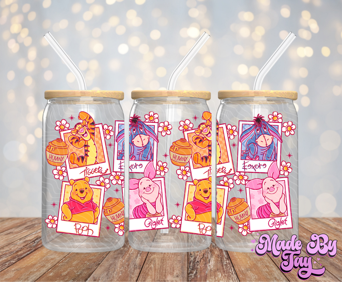 W_nnie & Friends - 16OZ UV DTF Wrap