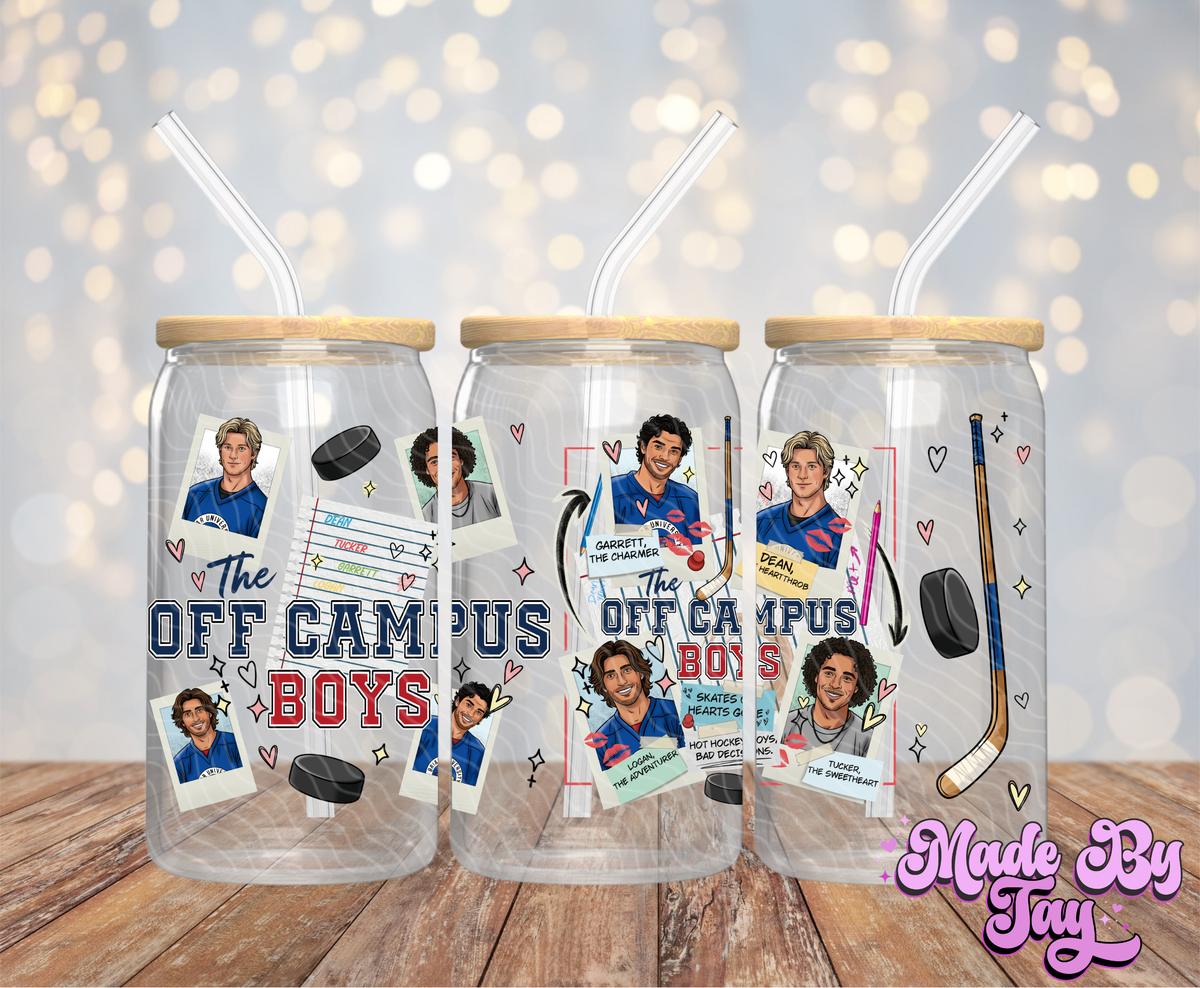 Off C_mpus Boys - 16OZ UV DTF Wrap