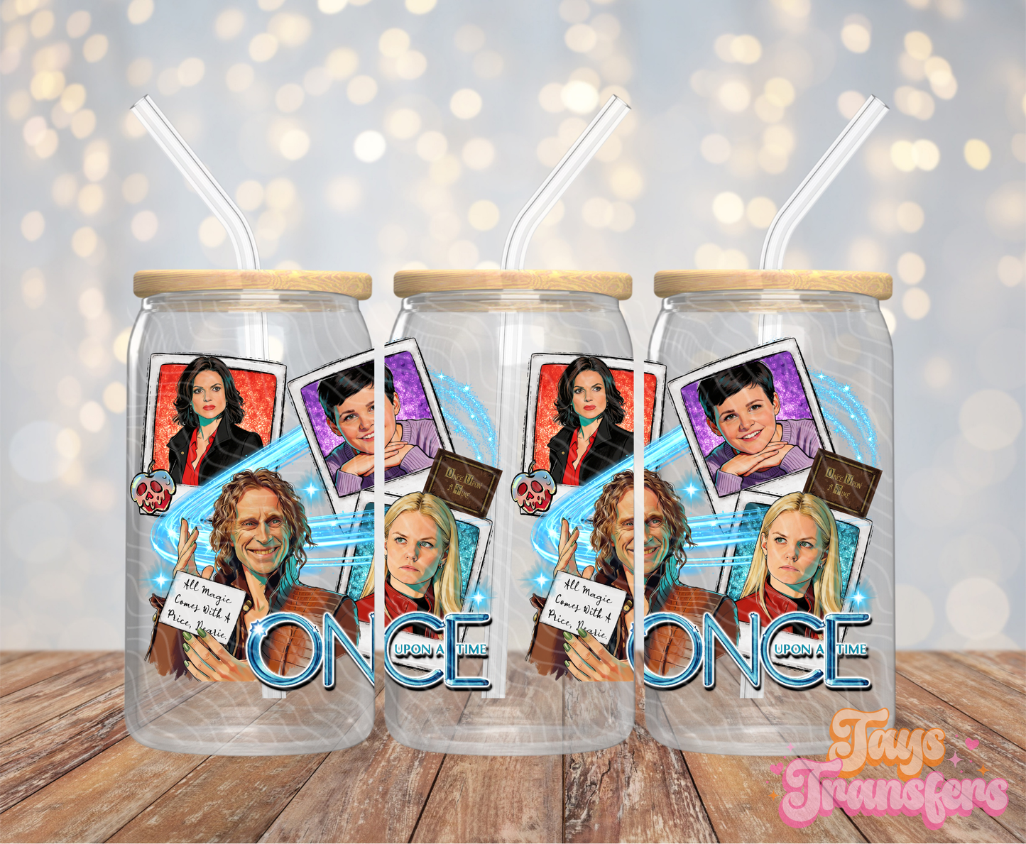Once Upon A Time - 16OZ UV DTF Wrap