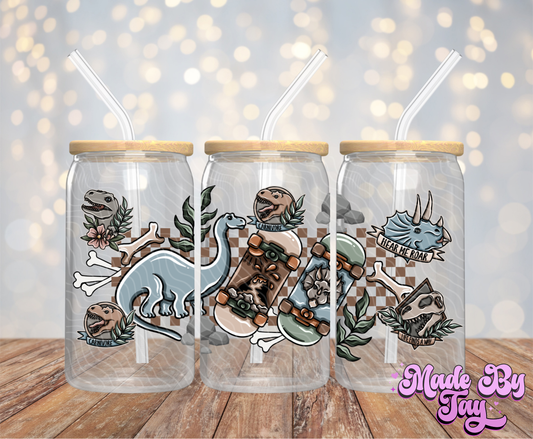 Dinos - 16OZ UV DTF Wrap