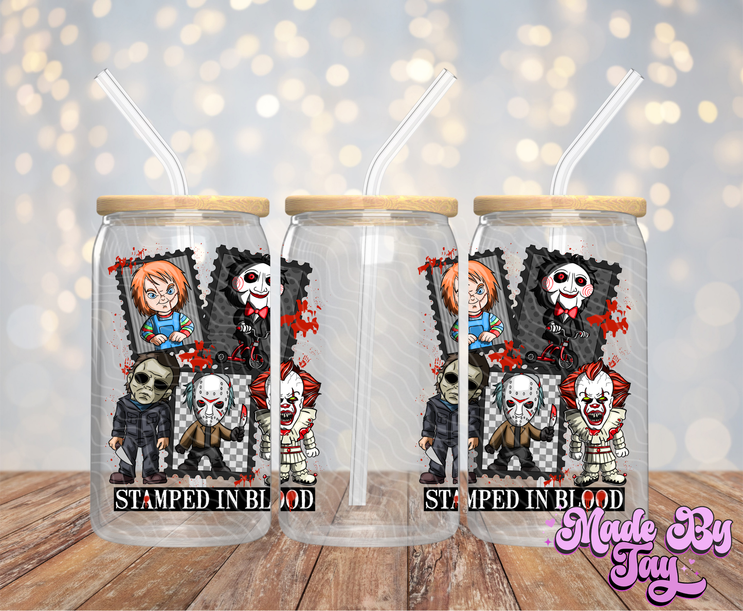 Horror - 16OZ UV DTF Wrap
