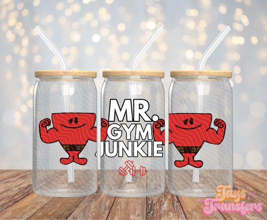 Gym Junkie - 16OZ UV DTF Wrap