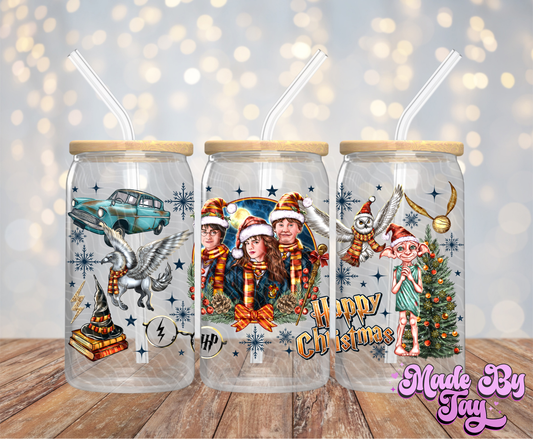 H_rry P_tter Christmas - 16OZ UV DTF Wrap