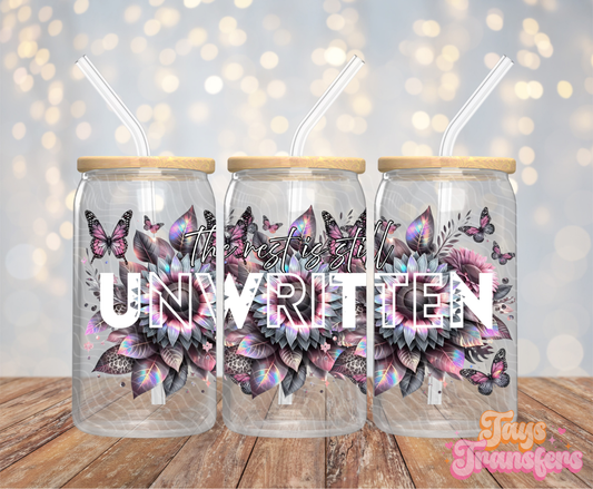 Unwritten - 16OZ UV DTF Wrap