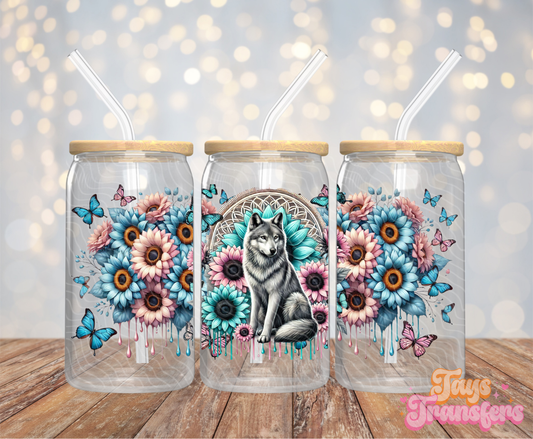 Wolf - 16OZ UV DTF Wrap