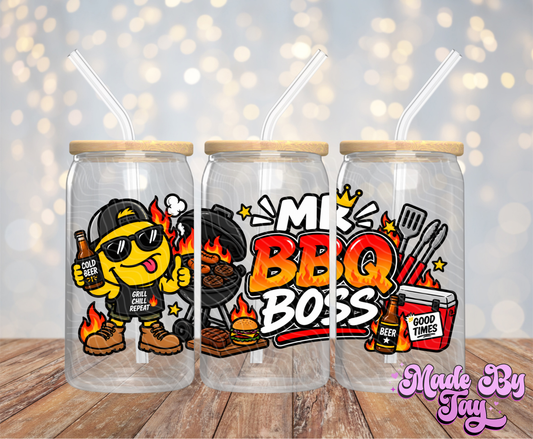 BBQ Boss - 16OZ UV DTF Wrap