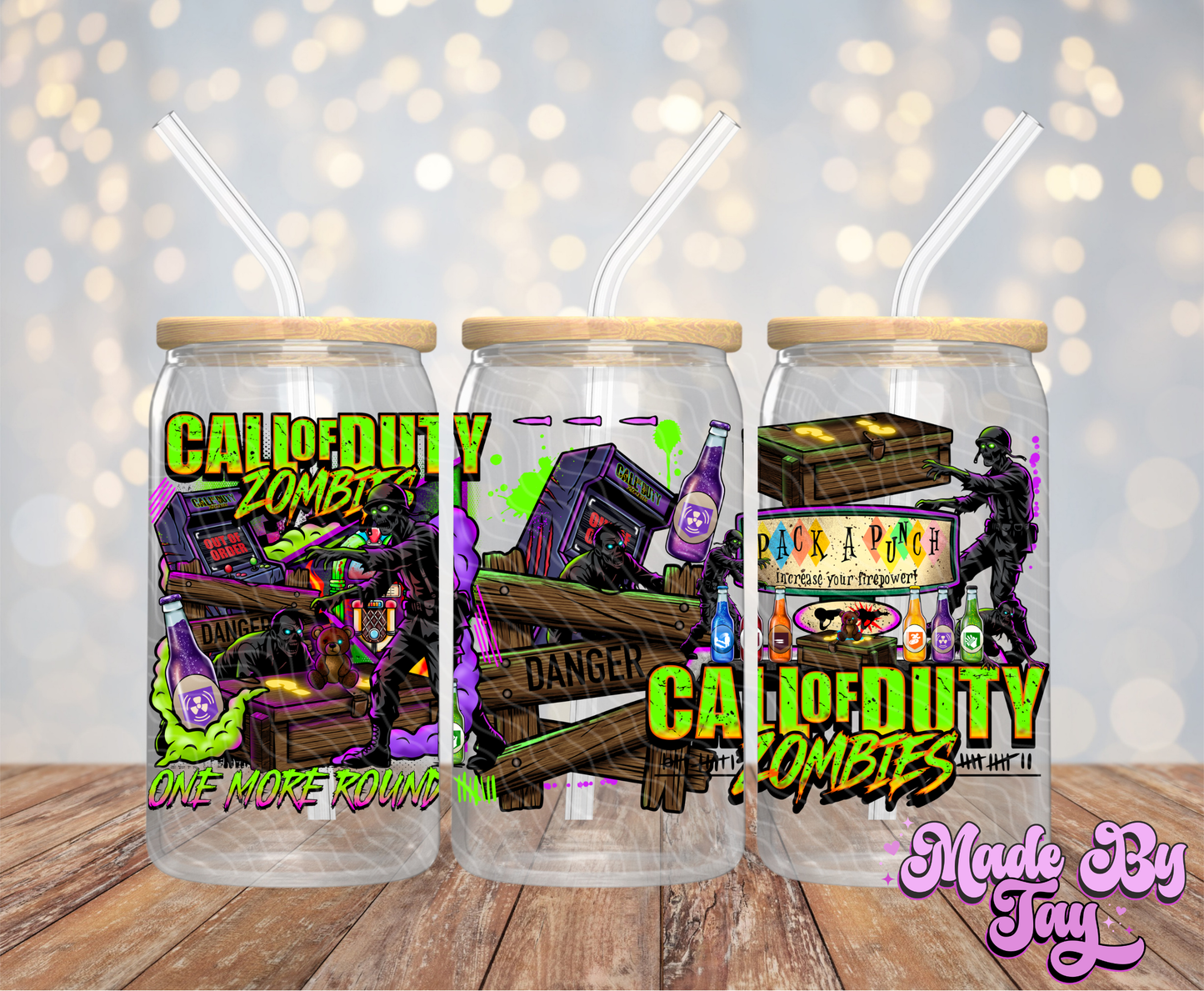 C_D Zomb_es - 16OZ UV DTF Wrap