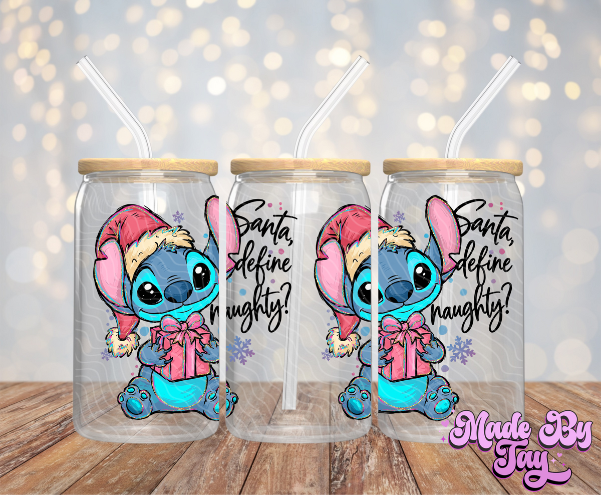 St_tch Christmas - 16OZ UV DTF Wrap