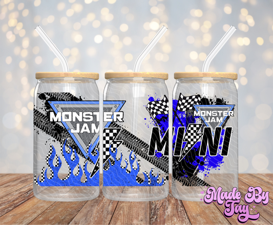 Mini Blue - 16OZ UV DTF Wrap