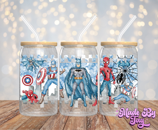 Sup_rheroes - 16OZ UV DTF Wrap