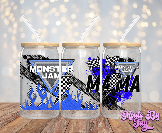 Mama Blue - 16OZ UV DTF Wrap