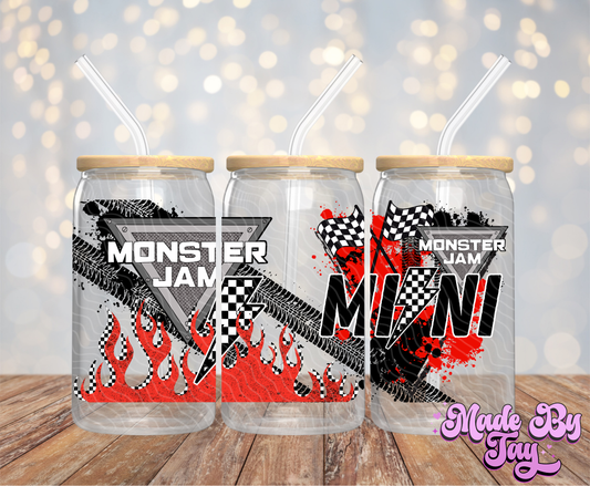 Mini Red - 16OZ UV DTF Wrap