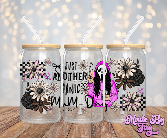 Manic Mum-Day - 16OZ UV DTF Wrap