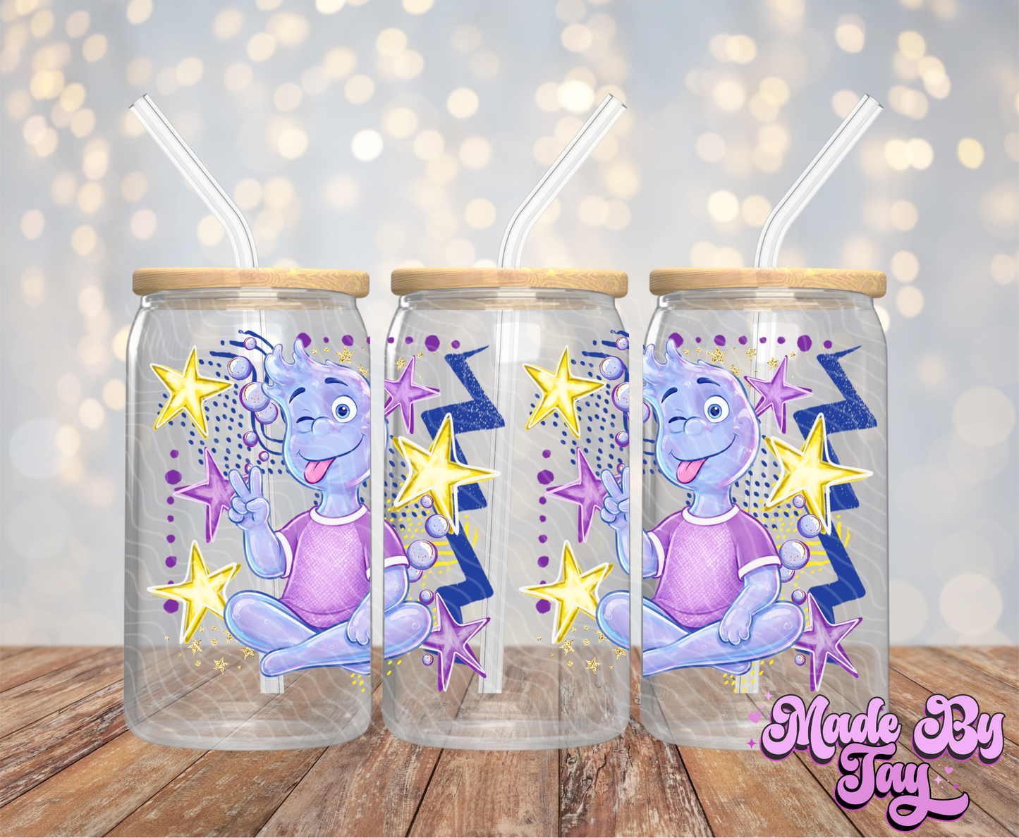 W_de R_pple Cheeky - 16OZ UV DTF Wrap