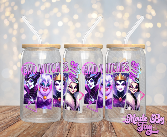 Bad Witches Club - 16OZ UV DTF Wrap