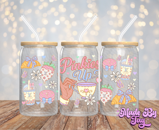 Pinkies Up - 16OZ UV DTF Wrap