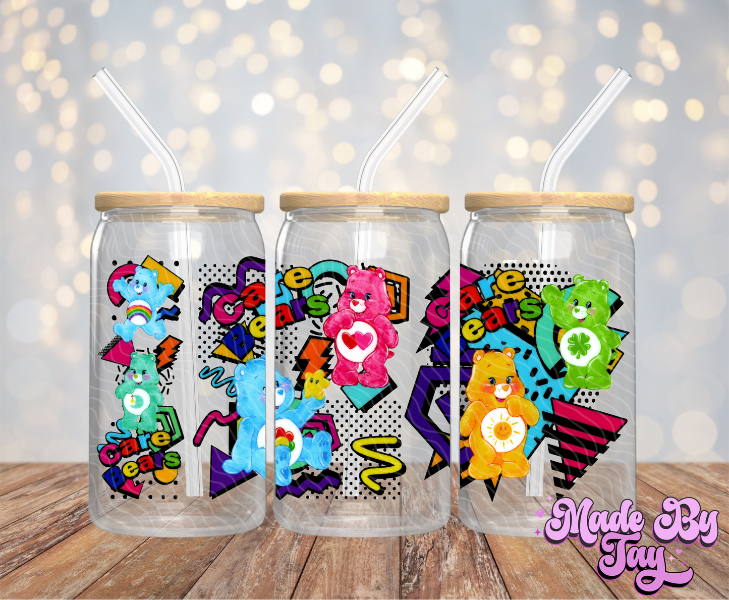 C_re Be_rs - 16OZ UV DTF Wrap