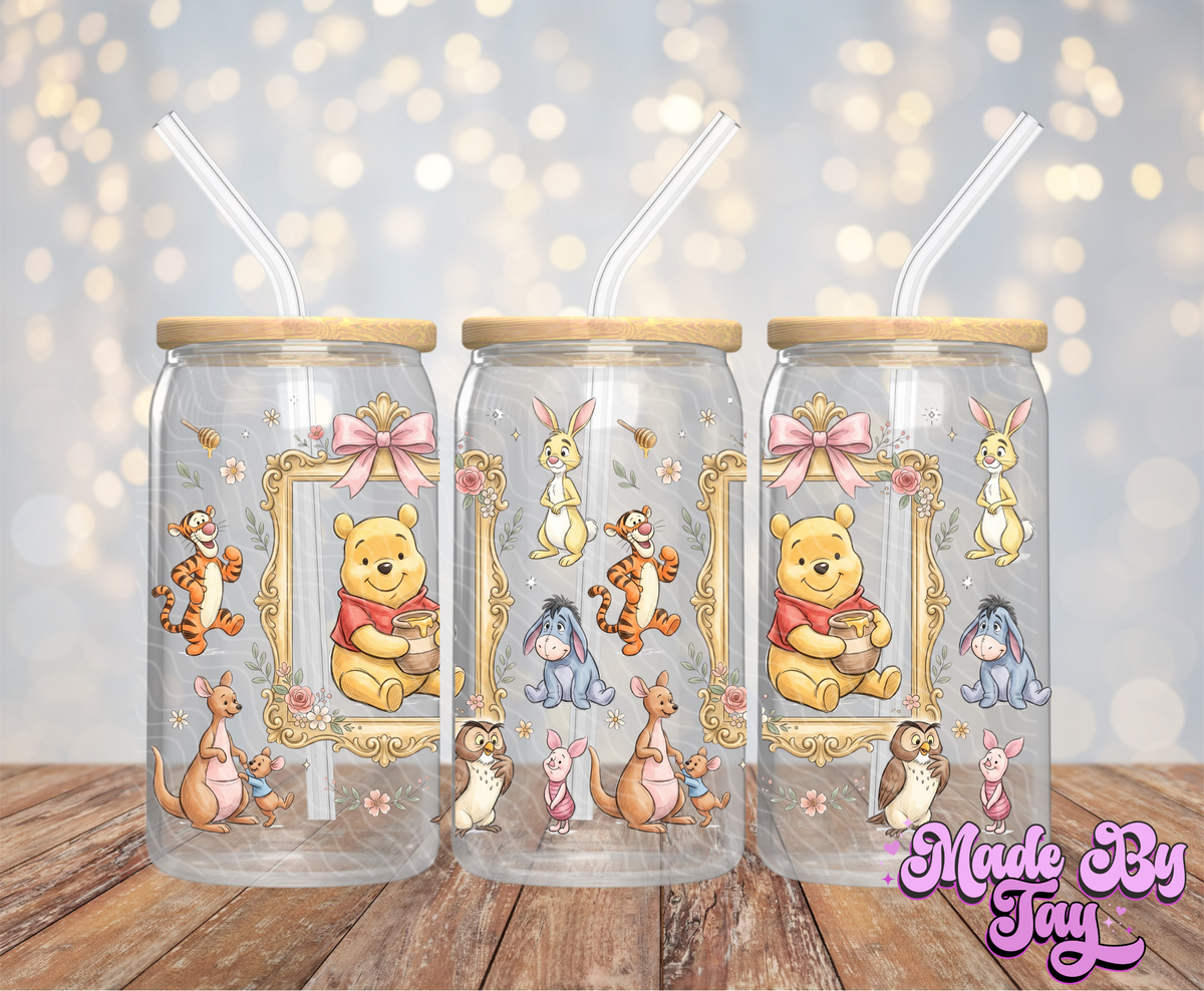 W_nnie & Friends - 16OZ UV DTF Wrap