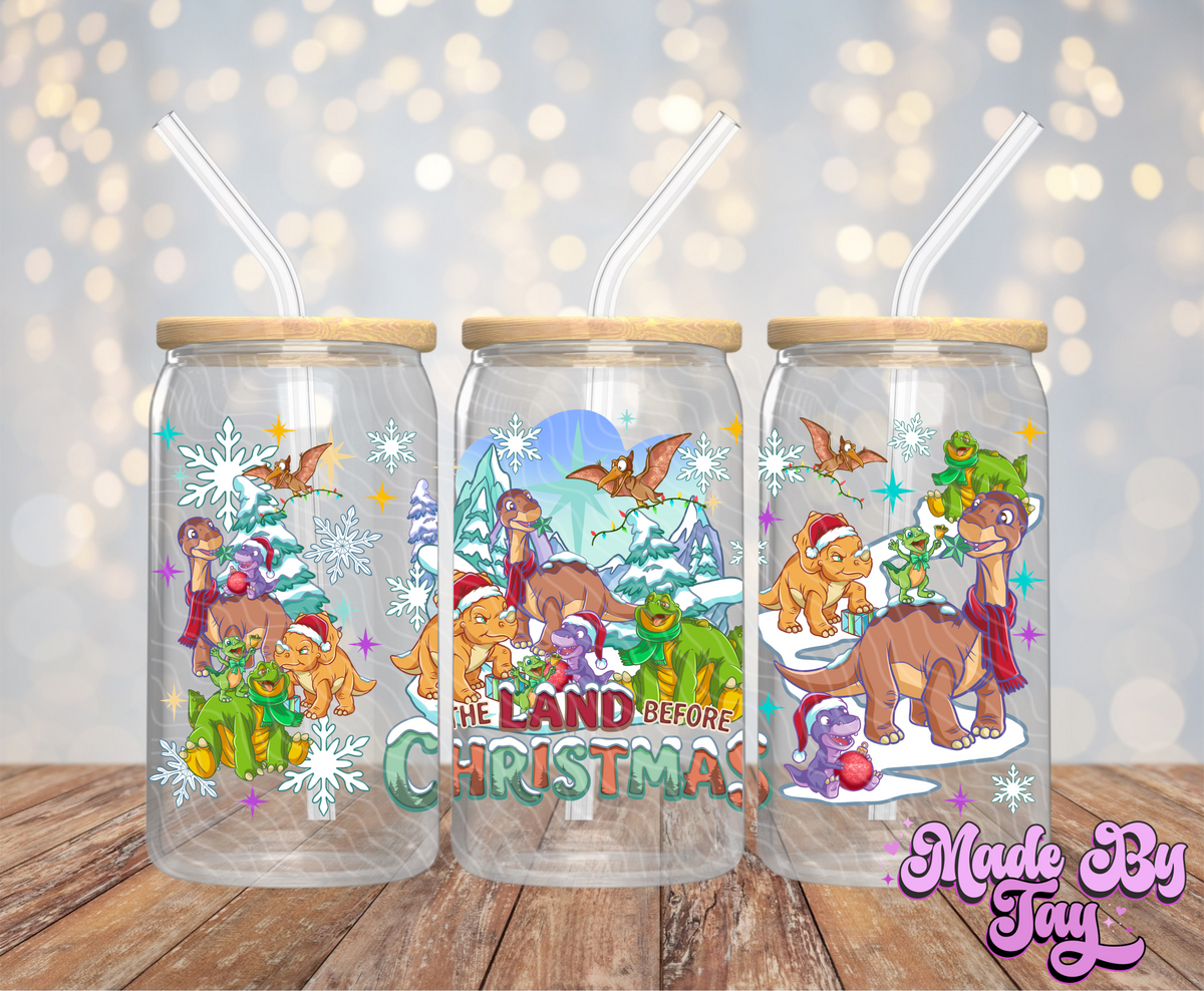 The L_nd Before Christmas - 16OZ UV DTF Wrap