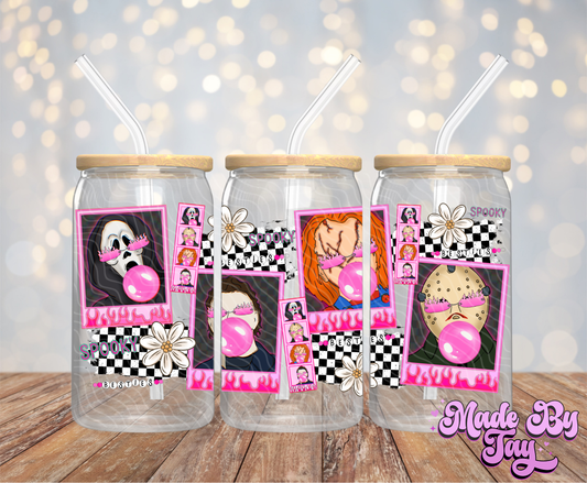 Cutesy Horror - 16OZ UV DTF Wrap