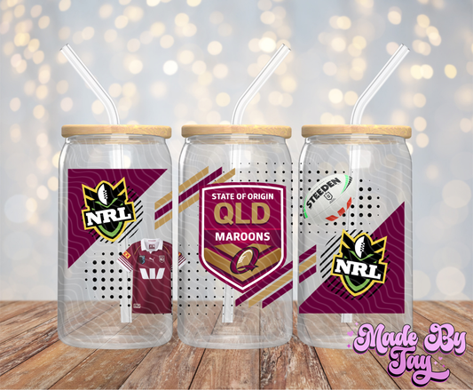 QLD Mar__ns - 16OZ UV DTF Wrap
