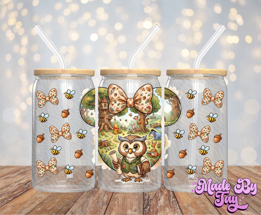 Owl - 16OZ UV DTF Wrap