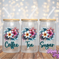 Frangipani Canister Decals - 16OZ UV DTF Wrap