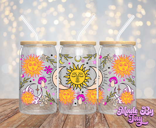 Sun & Moon - 16OZ UV DTF Wrap