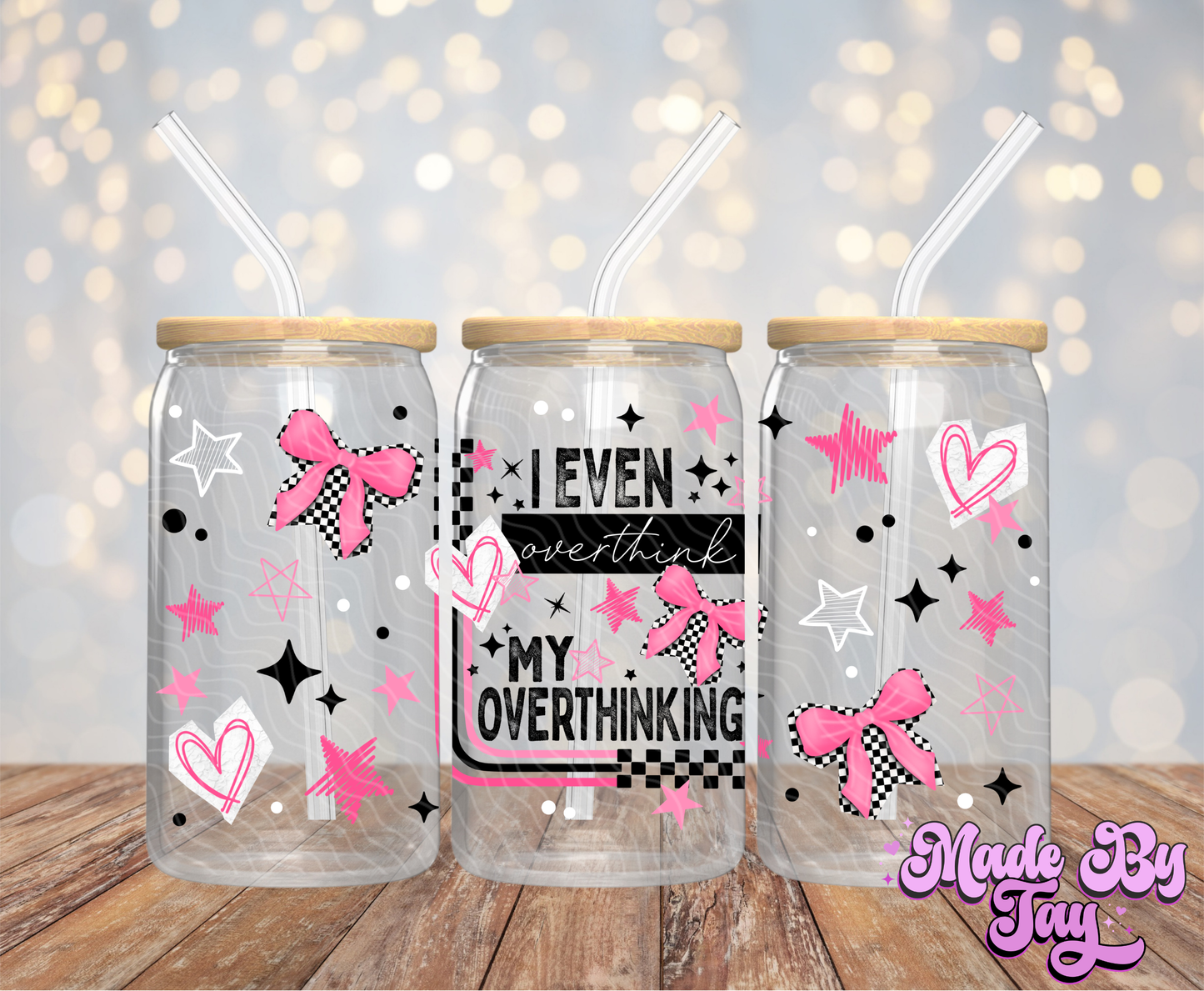 Overthink - 16OZ UV DTF Wrap