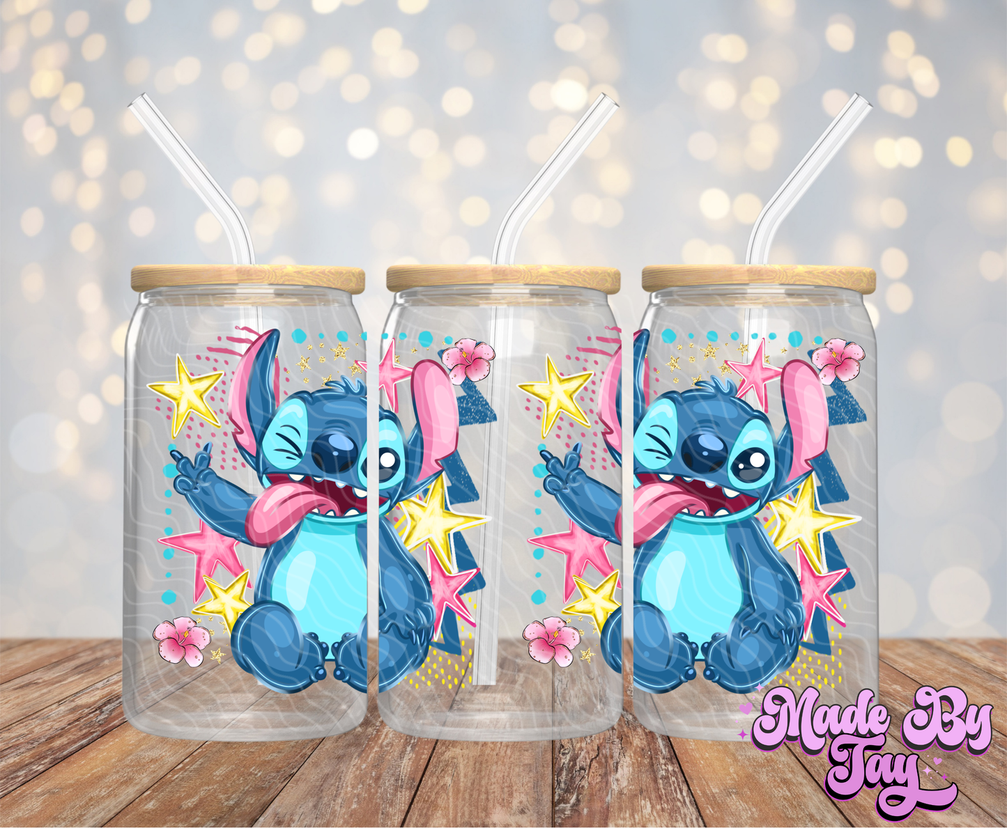 St_tch Cheeky - 16OZ UV DTF Wrap