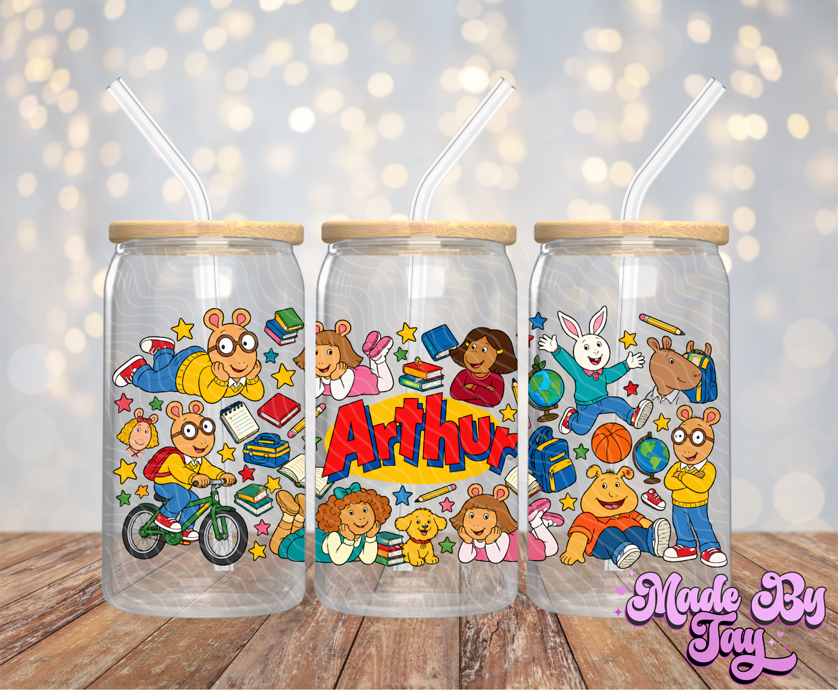 Arth_r - 16OZ UV DTF Wrap