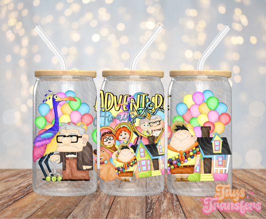 Adventure Awaits - 16OZ UV DTF Wrap