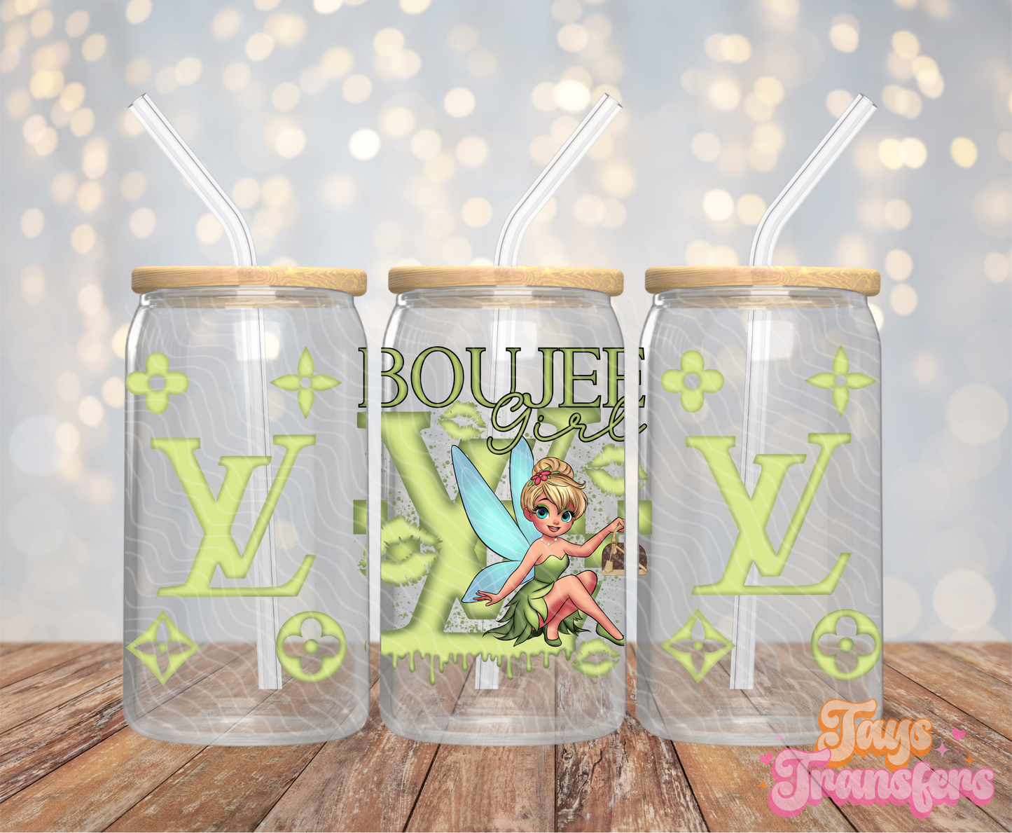 Boujee Girl - 16OZ UV DTF Wrap